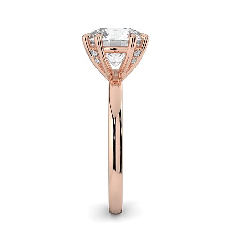 Ariel with Diamonds on Prongs