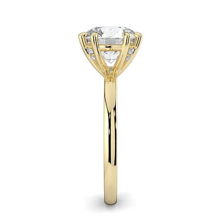 Ariel with Diamonds on Prongs