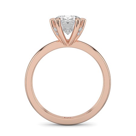 Ariel with Diamonds on Prongs