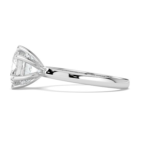 Ariel with Diamonds on Prongs