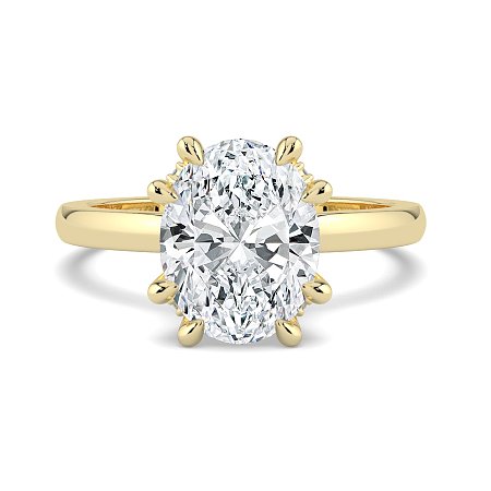 Ariel with Diamonds on Prongs
