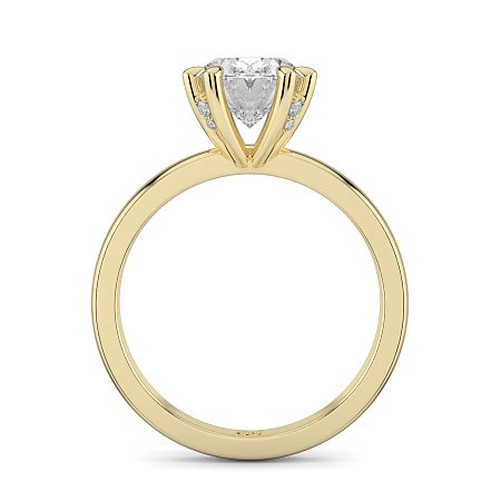 Ariel with Diamonds on Prongs
