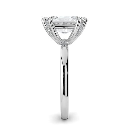 Ariel with Diamonds on Prongs