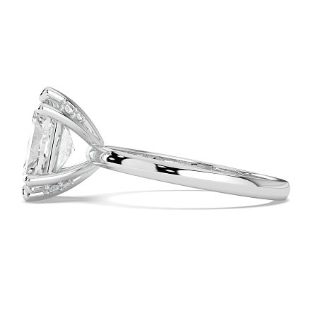 Ariel with Diamonds on Prongs