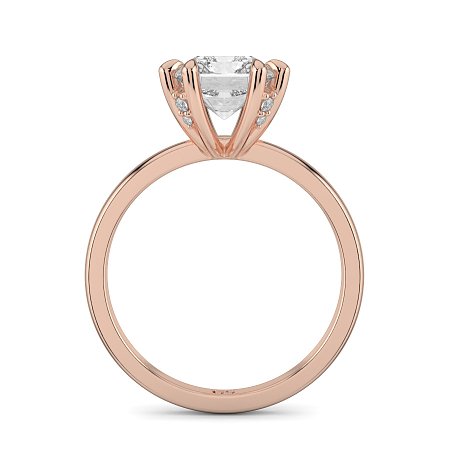 Ariel with Diamonds on Prongs