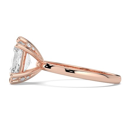 Ariel with Diamonds on Prongs