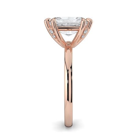 Ariel with Diamonds on Prongs