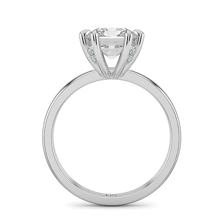 Ariel with Diamonds on Prongs