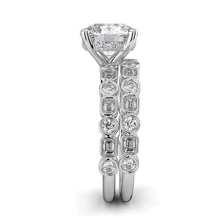 Cara Lab-Grown Diamond Wedding Ring 0.40cts Total Weight