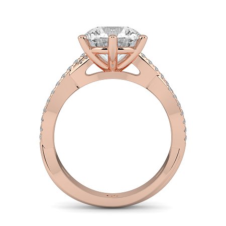 Jana 6 Claws with Diamonds on Band