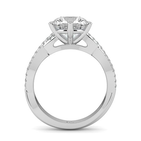 Jana 6 Claws with Diamonds on Band