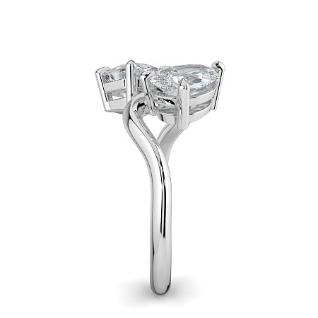 Toi&Moi with Curved Band
