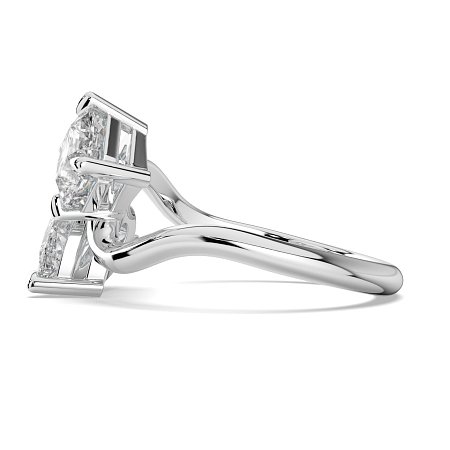 Toi&Moi with Curved Band