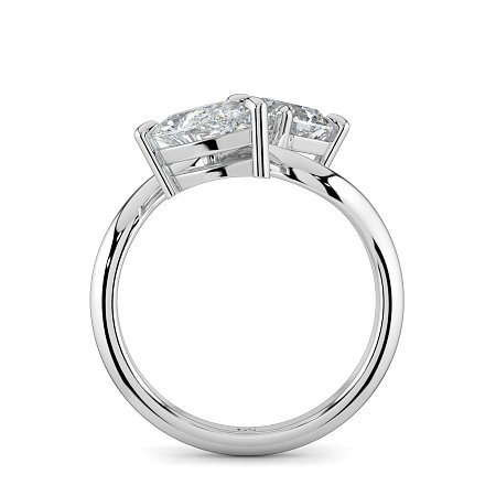 Toi&Moi with Curved Band