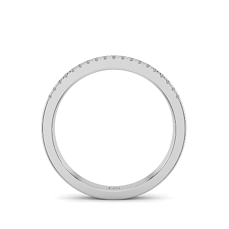 Double Row Natural Diamond Stacker Ring 0.20cts Total Weight