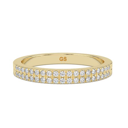 Double Row Stacker Ring