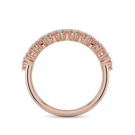 Cluster Claw Set Stacker Ring