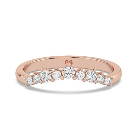 Cluster Crown Stacker Ring