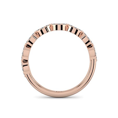 Fancy Shaped Set Stacker Ring