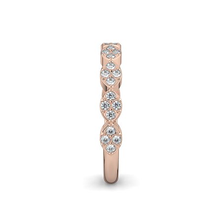 Fancy Shaped Set Stacker Ring