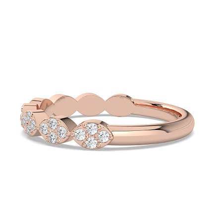 Fancy Shaped Set Stacker Ring