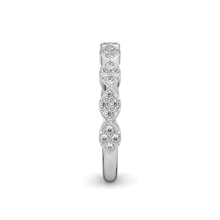 Fancy Shaped Set Stacker Ring