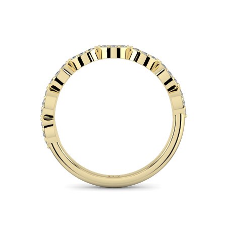 Fancy Shaped Set Stacker Ring