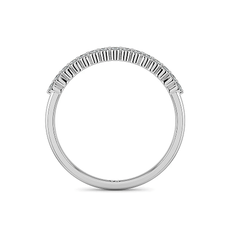 Thin Natural Diamond Stacker Ring 0.12cts Total Weight