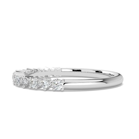 Claw Set Stacker Ring