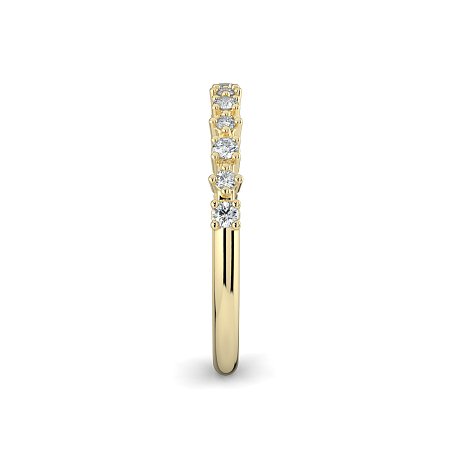 Claw Set Stacker Ring
