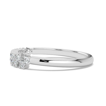 Cluster Claw Set Stacker Ring