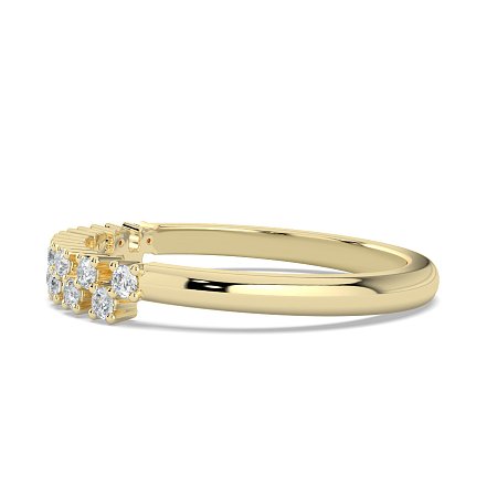 Cluster Claw Set Stacker Ring