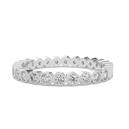 Stacker Ring with Milgrain