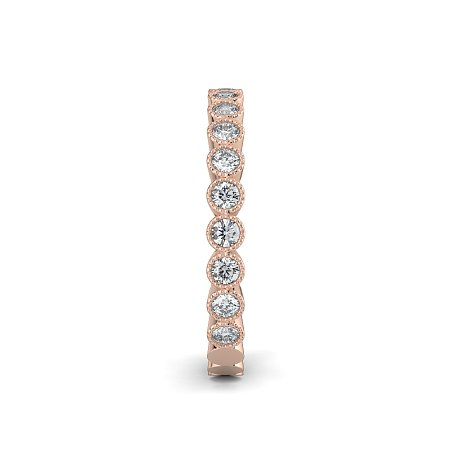 Stacker Ring with Milgrain