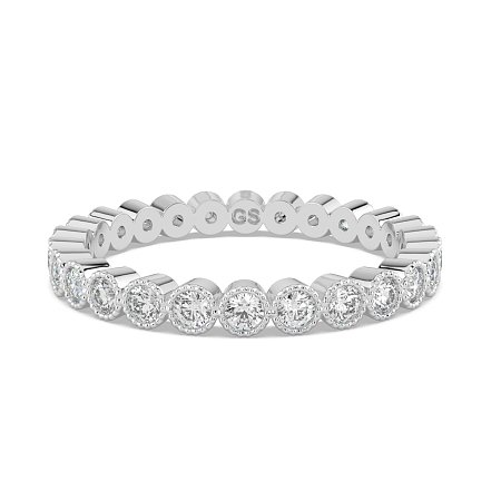 Stacker Ring with Milgrain