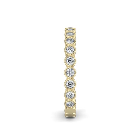 Stacker Ring with Milgrain