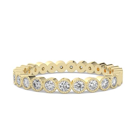 Stacker Ring with Milgrain
