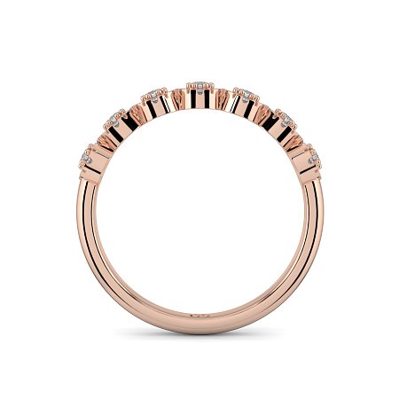 Flower Halo Stacker Ring