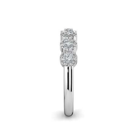 Flower Halo Stacker Ring
