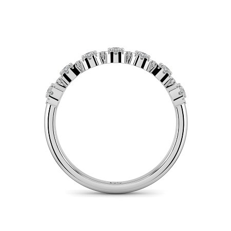 Flower Halo Stacker Ring