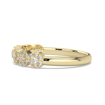 Flower Halo Stacker Ring