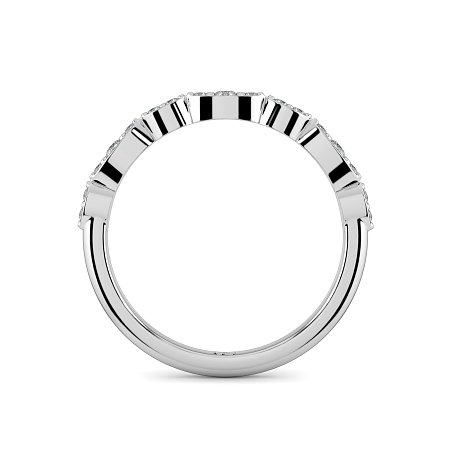 Marquise Shaped Stacker Ring