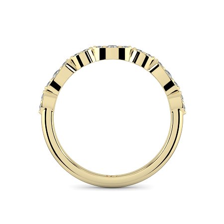 Marquise Shaped Stacker Ring