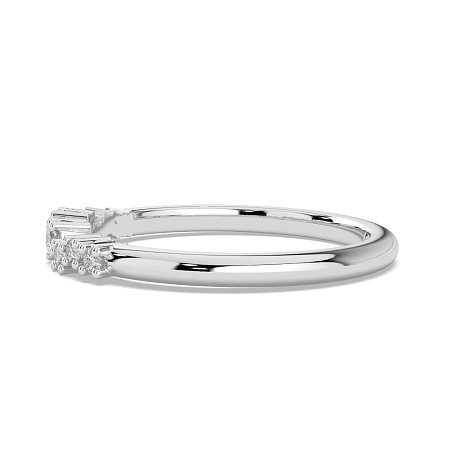 Claw Set Stacker Ring
