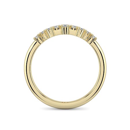 Claw Set Stacker Ring