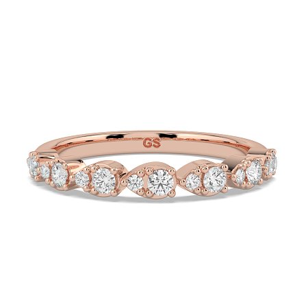 Pear Shaped Stacker Ring