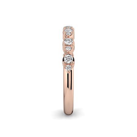 Pear Shaped Stacker Ring