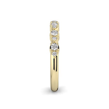 Pear Shaped Stacker Ring
