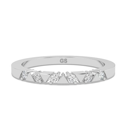 Triangle Tension Stacker Ring