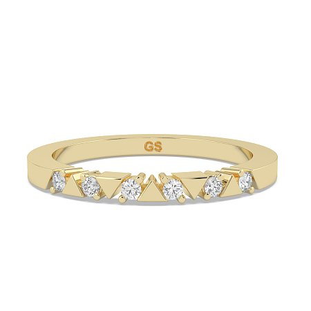 Triangle Tension Stacker Ring